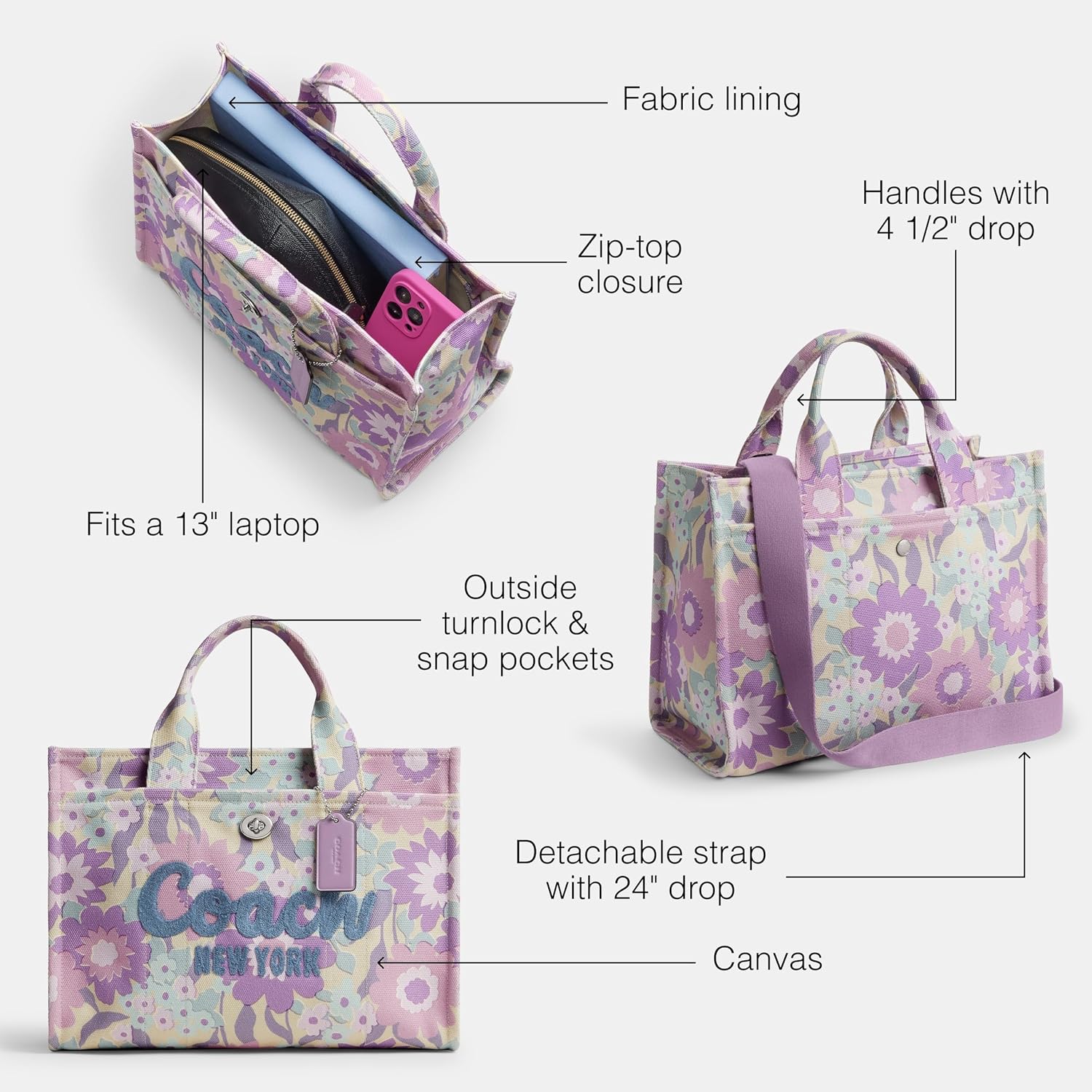 Coach Women's Cargo Tote
