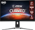 MSI QHD Anti-Glare 1ms 2560 x 1440 Ultra Wide 165Hz Refresh Rate QHD Ready USB/DP/HDMI Smart Headset Hanger FreeSync 27'Gaming Curved Monitor (Optix MPG ARTYMIS 273CQR) (Renewed)