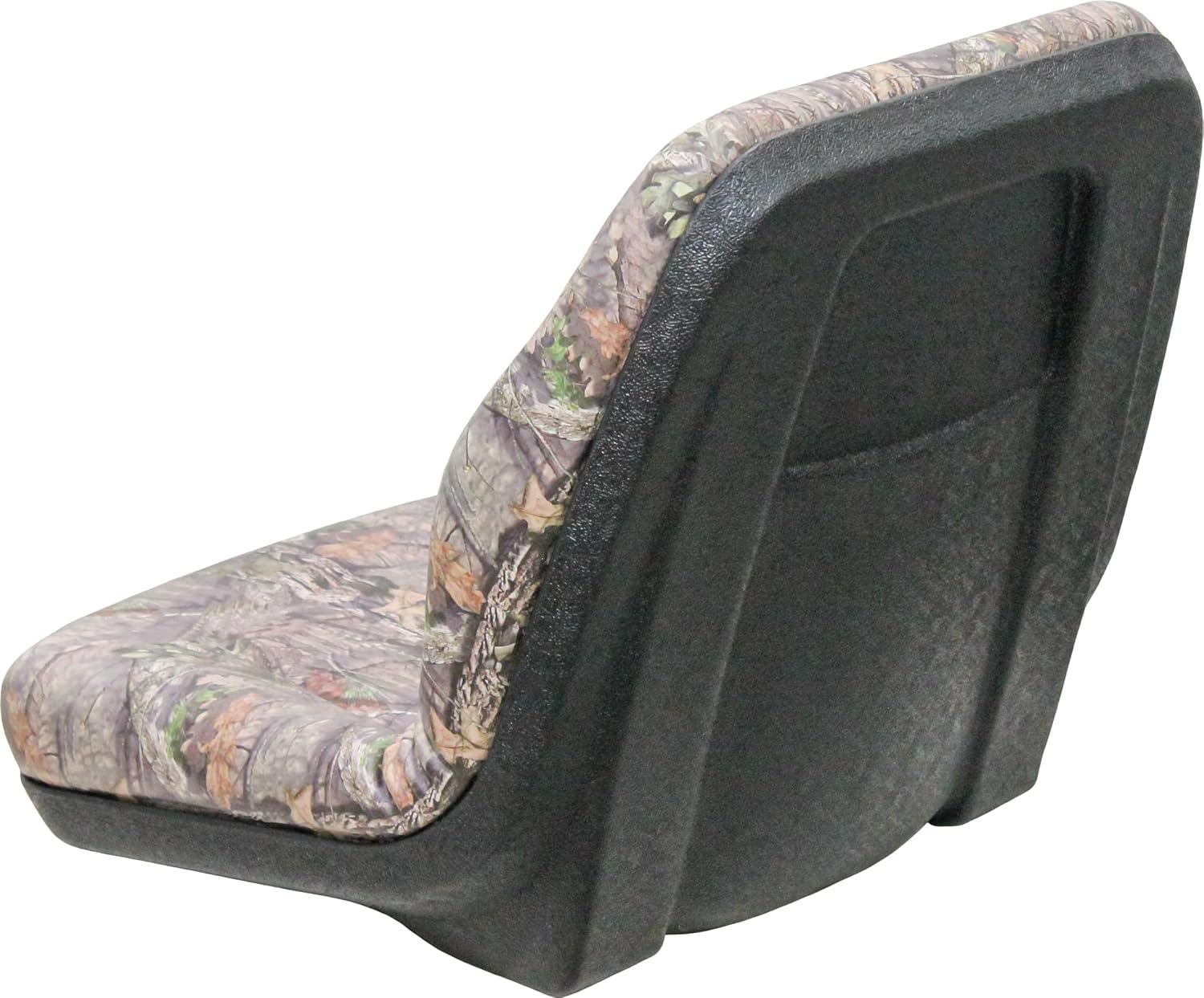 Uni Pro Camo Universal Bucket Seat for Lawn Mowers, ATV/UTV, Tractors, Construction, more. Fits John Deere, Hustler, Case, Arctic Cat, more. Check mounting.