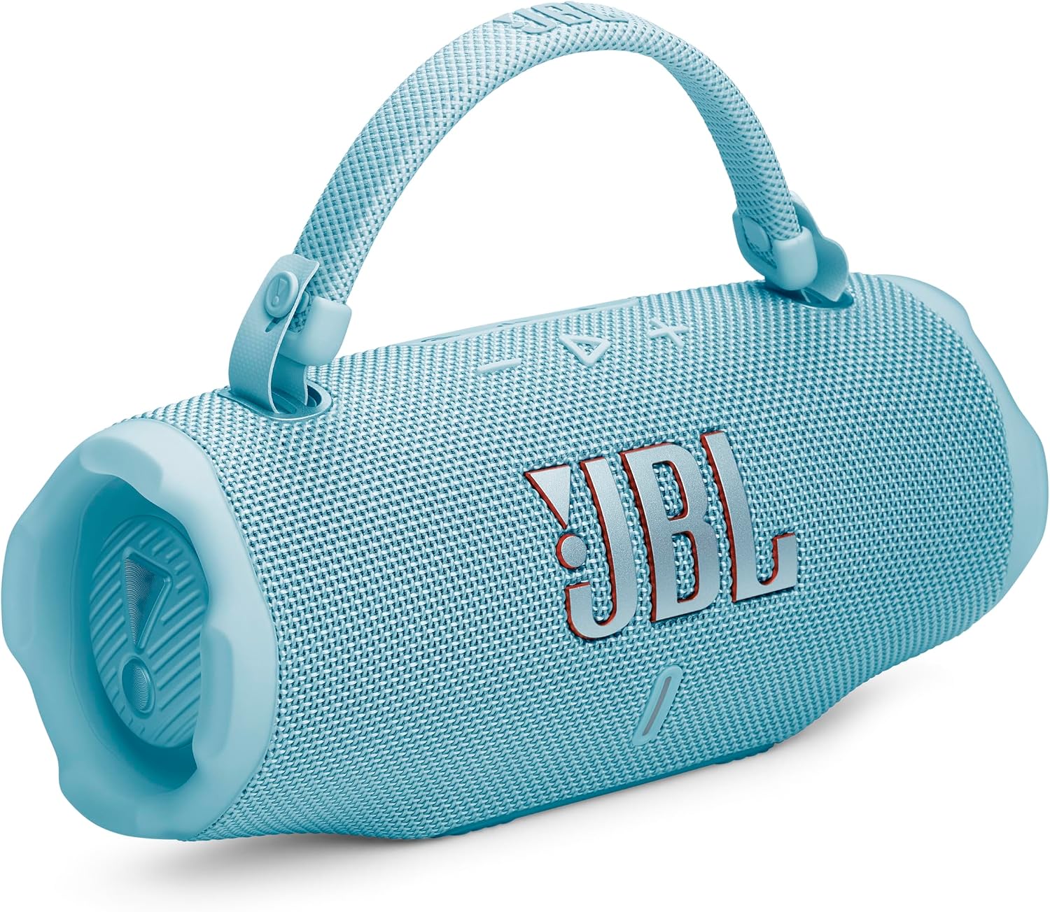 JBL Charge 6 - Portable Waterproof & Drop-Proof Bluetooth Speaker, Bold JBL Pro Sound with AI Boost, 28Hrs of Playtime, Built-in powerbank & Comes with a Sturdy/Removable Carrying Strap (Blue/Teal)
