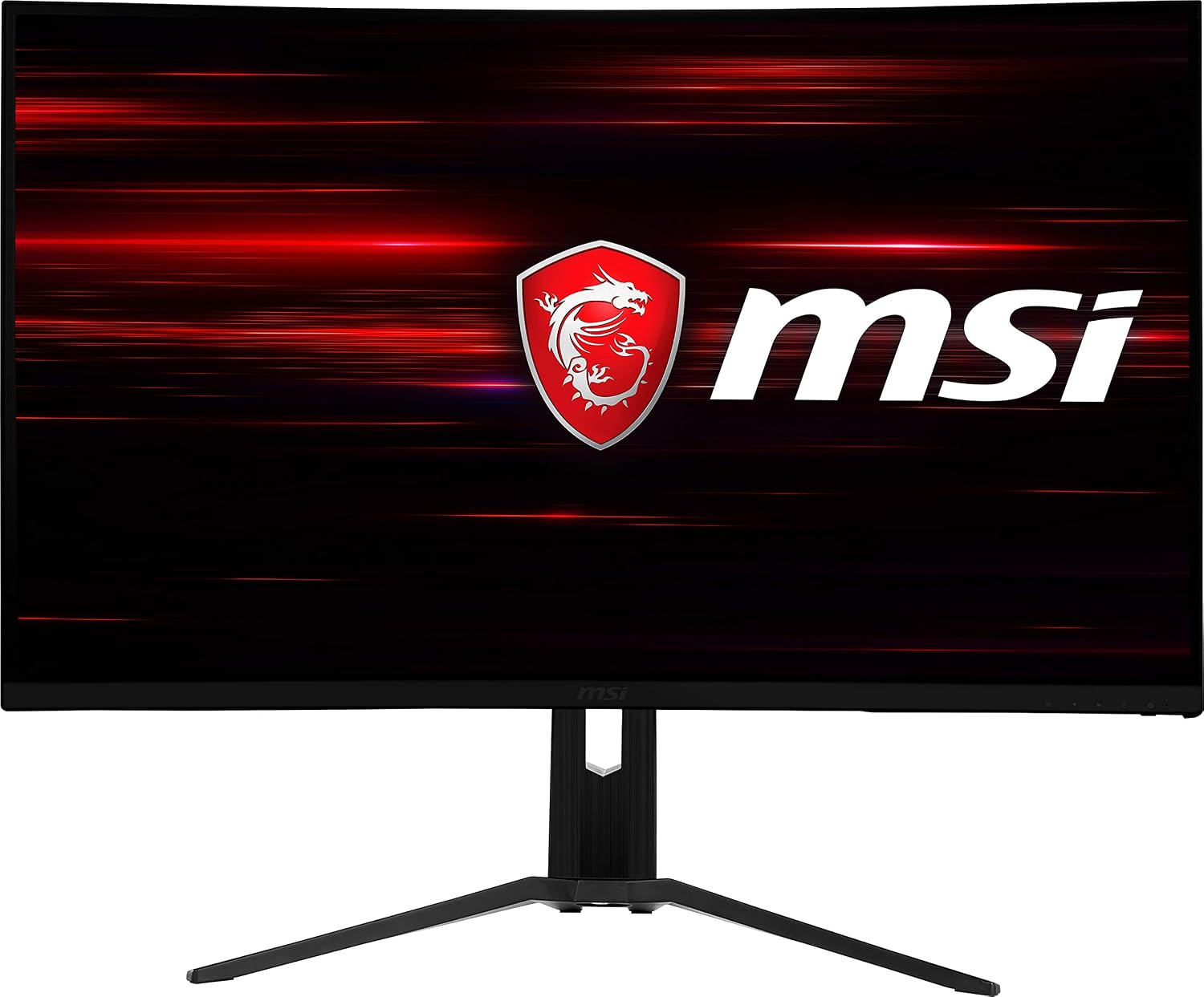 MSI Non-Glare Narrow Bezel Screen 16: 9 Aspect Ratio 2560 X 1440 (QHD) 144Hz Refresh Rate 1ms 2K Resolution 32' Freesync Curved Gaming Monitor (OPTIX MAG322CQRV), Black