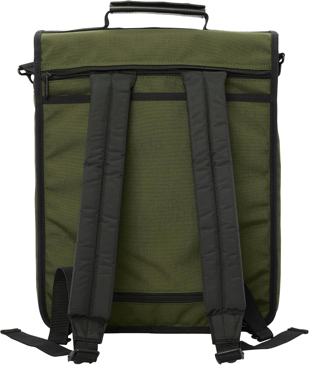 Manhattan Portage Commuter Laptop Bag Stylish Messenger Bag for Men & Women Durable Cordura Fits Up to 17' Laptop Ideal for Work College Travel (Olive)