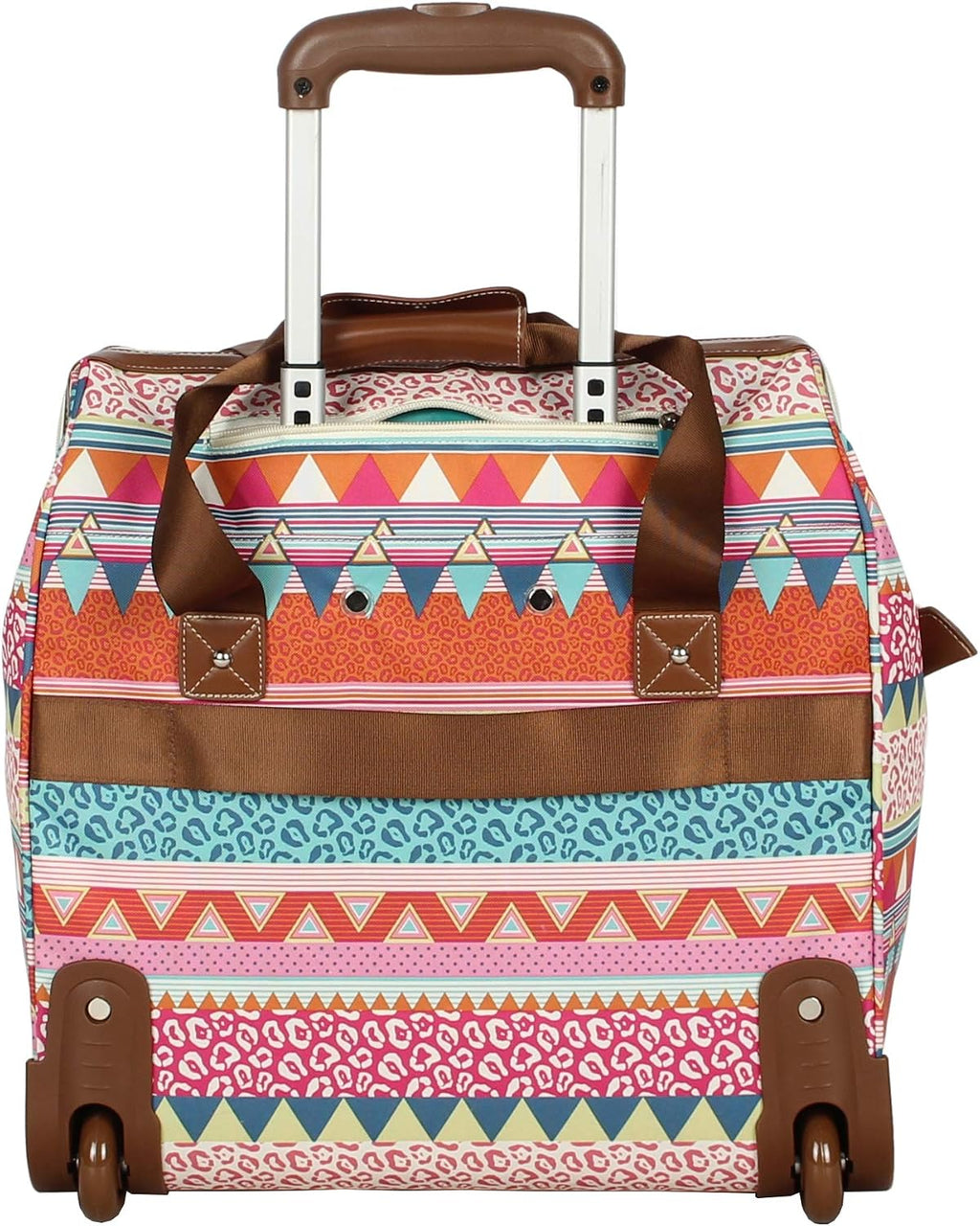 Lily Bloom Design Pattern Carry on Bag Wheeled Cabin Tote (On the Powl)