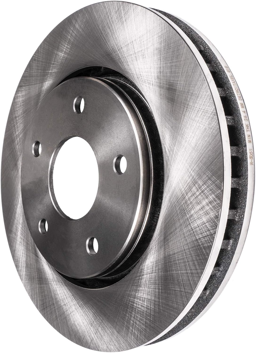 Detroit Axle - Front Brake Kit for 2017-2020 Kia Cadenza 12.60' inch Disc Brake Rotors Ceramic Brakes Pads with Hardware 2018 2019 Replacement
