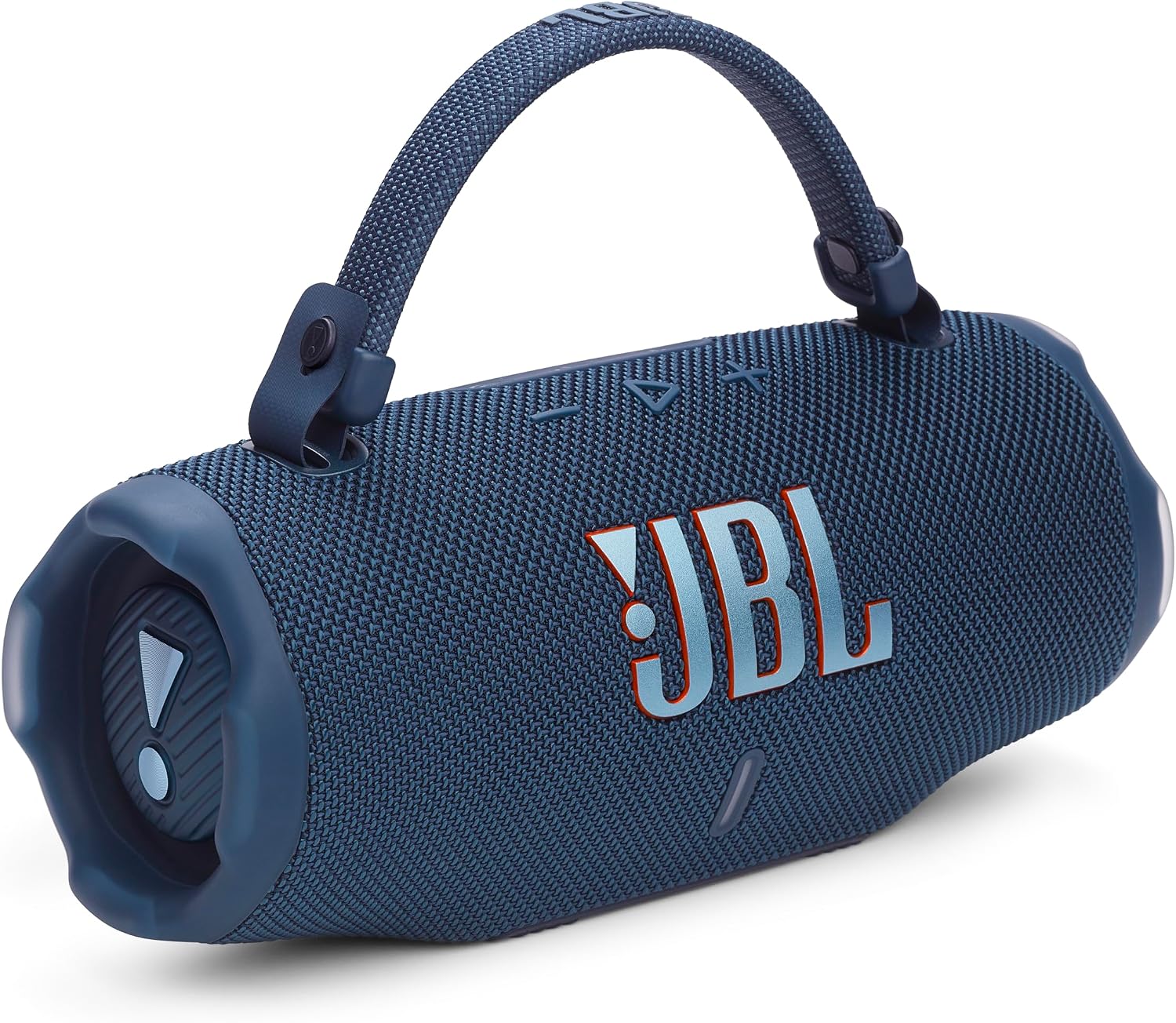 JBL Charge 6 - Portable Waterproof & Drop-Proof Bluetooth Speaker, Bold JBL Pro Sound with AI Sound Boost, 28Hrs of Playtime, Built-in powerbank & Comes with a Sturdy/Removable Carrying Strap (Blue)