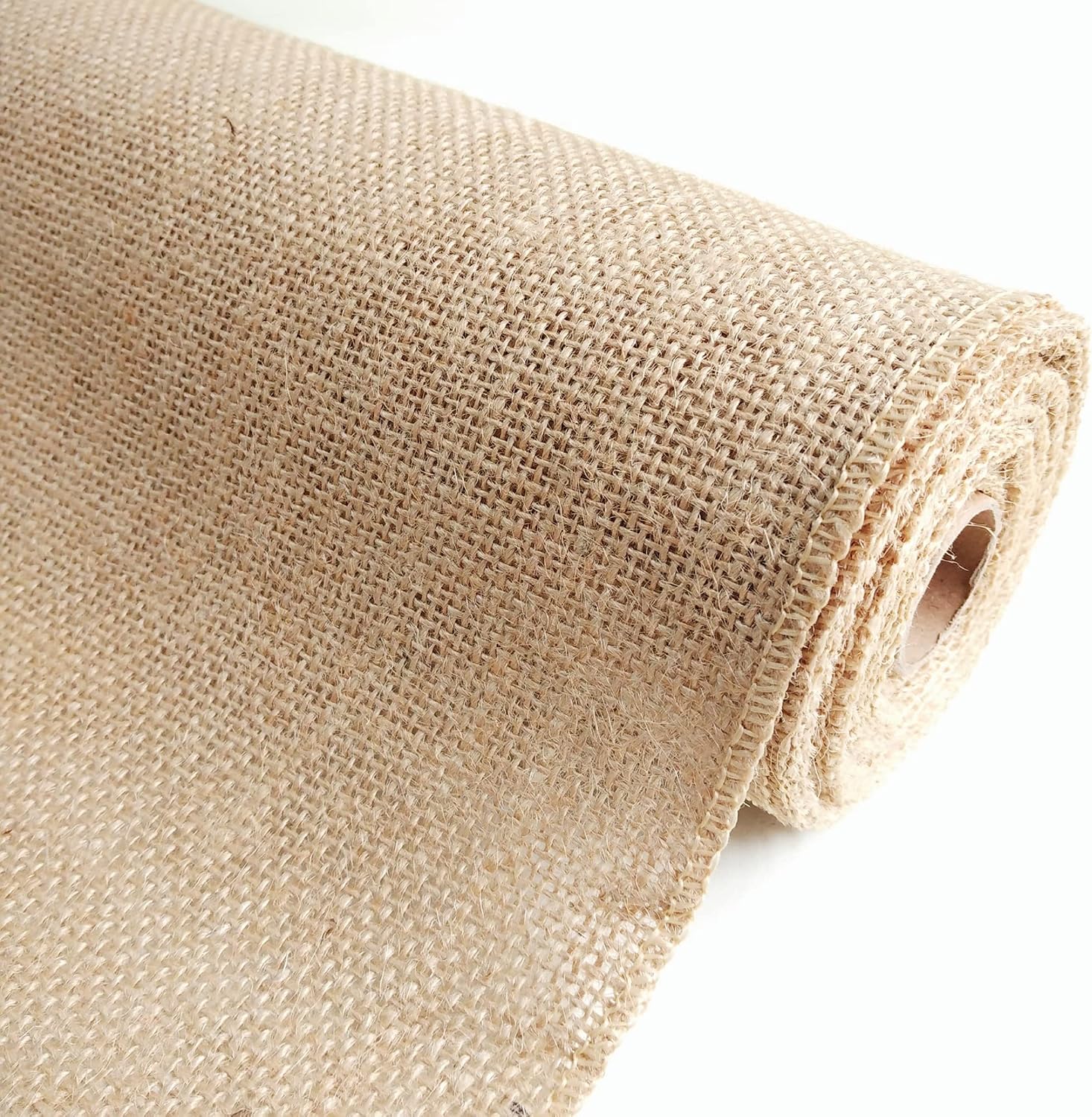 Farm Plastic Supply - Burlap Fabric Roll - (72' x 100') - Table Runners, Landscaping Fabric, Heavy Duty Roll