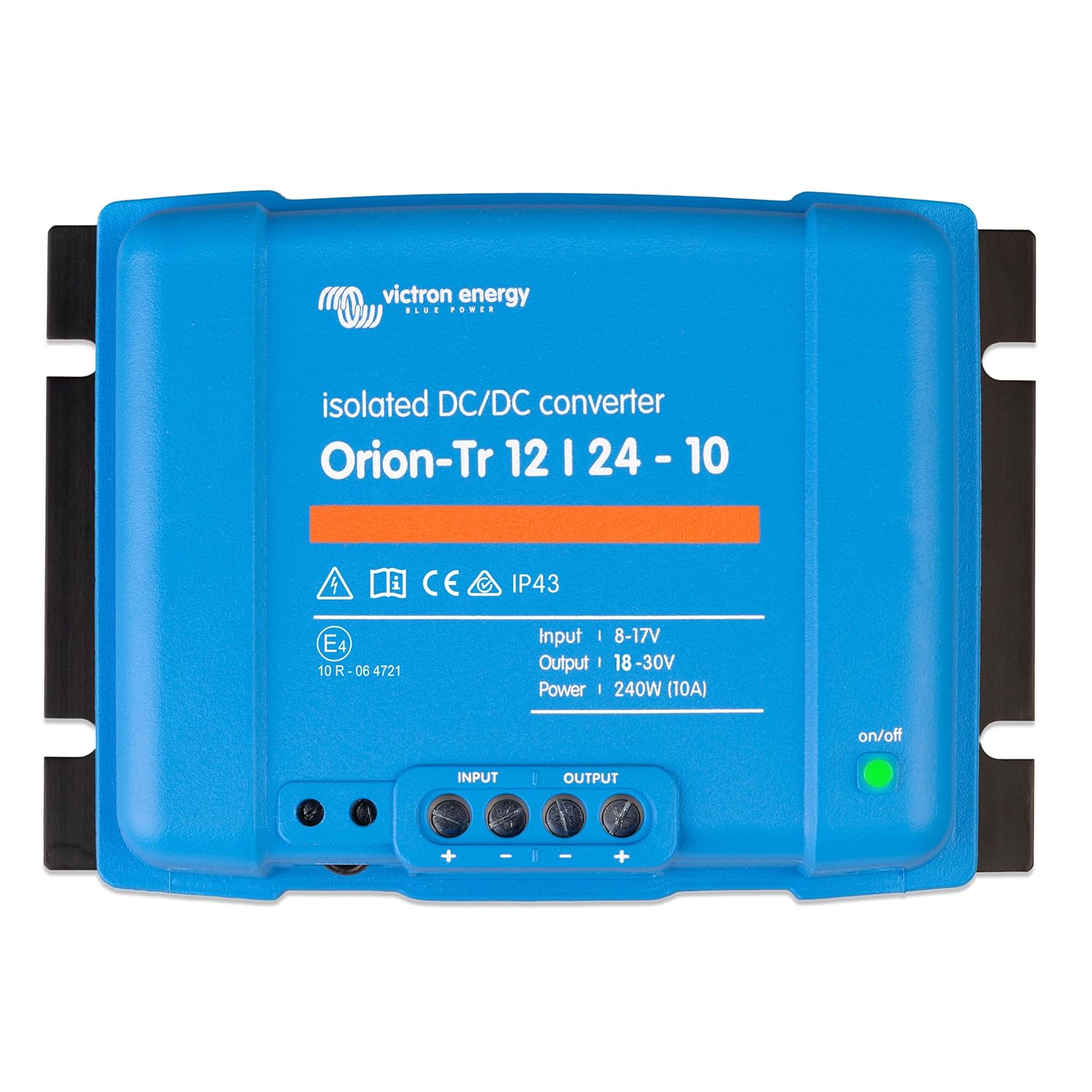 Victron Energy Orion-Tr DC to DC Converter - 12/24-Volt 10 amp 240-Watt - IP43 Protected - for Dual Battery Systems - Isolated