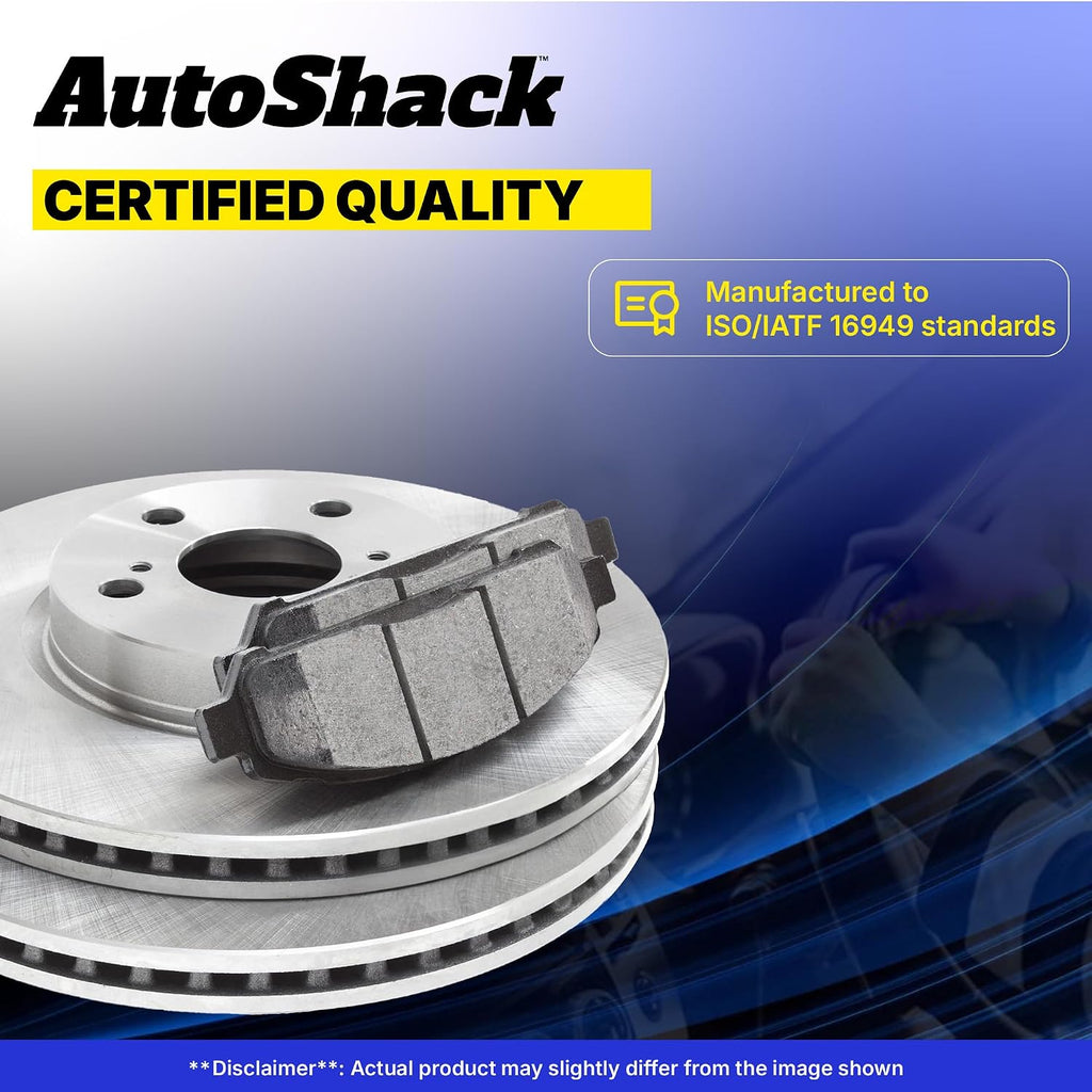 AutoShack Front & Rear Brake Rotors & Premium Pads for Chevrolet & GMC, Silverado 1500 1999-2006 Sierra 1500 1999-2006 Tahoe 2000-2001 Astro 2003-2005, AWD RWD 4WD V6 4.3L V8 4.8L 5.3L 6.0L