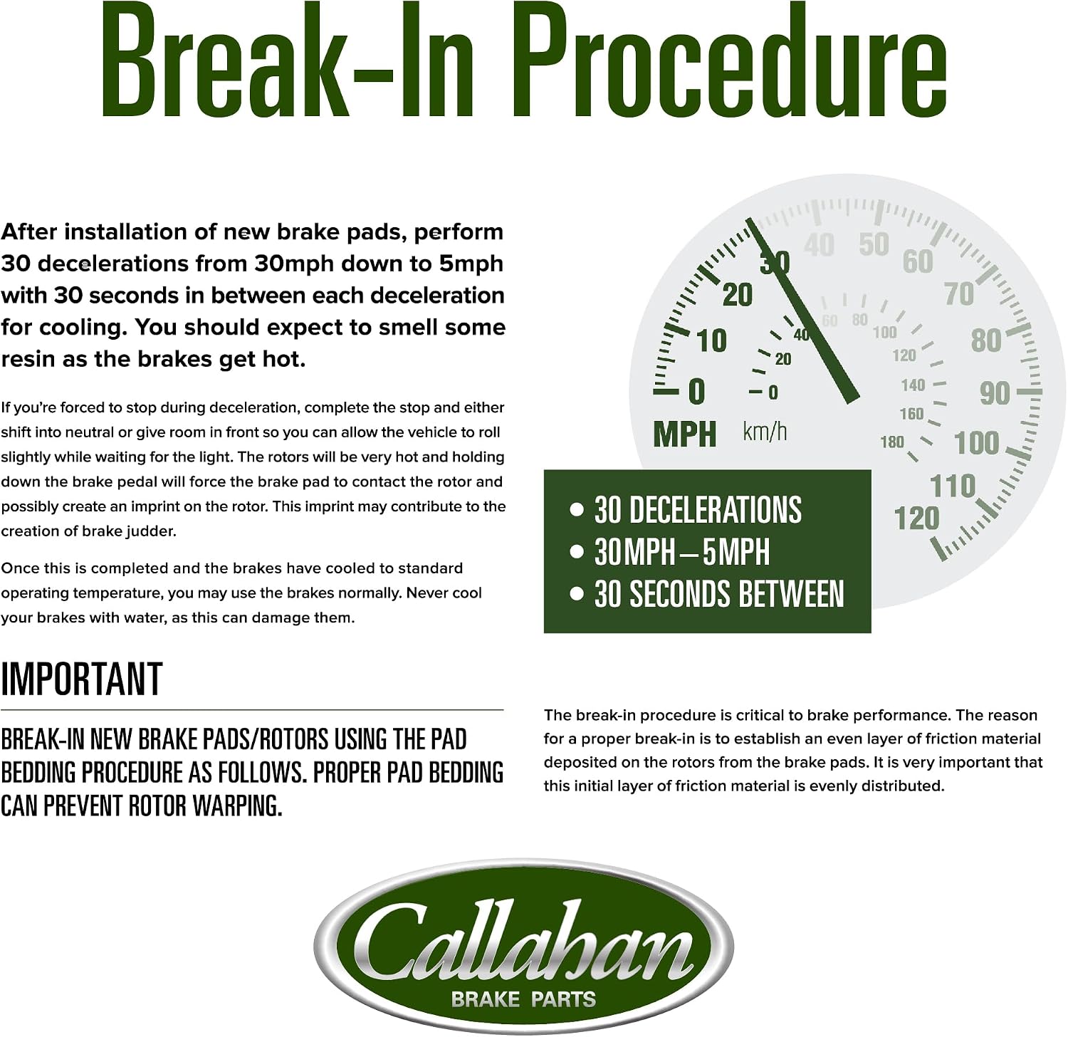 Callahan BRAKE PARTS Front and Rear Kit with Replacement Brake Rotors and Ceramic Brake Pads with Calipers For Cadillac Escalade Chevy Silverado 1500 Suburban 1500 Tahoe Sierra 1500 Yukon XL1500