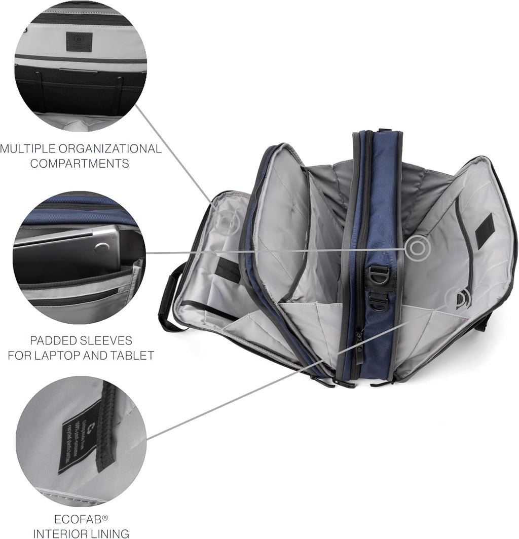 Travelpro Altitude Full Expansion Brief, Business Bag, 16 Inch Laptop, Work, Travel, Water Resistant, Men and