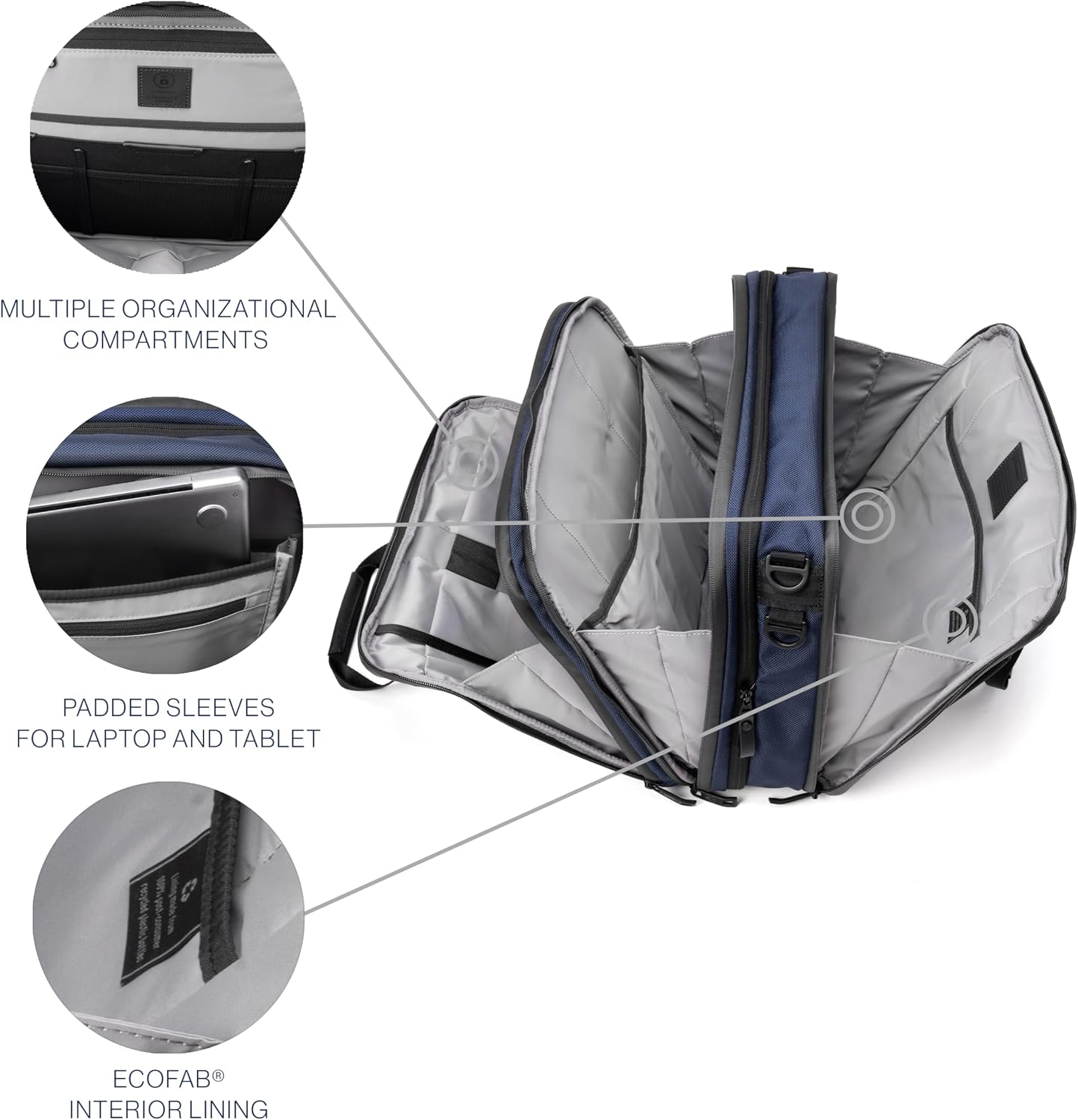 Travelpro Altitude Full Expansion Brief, Business Bag, 16 Inch Laptop, Work, Travel, Water Resistant, Men and