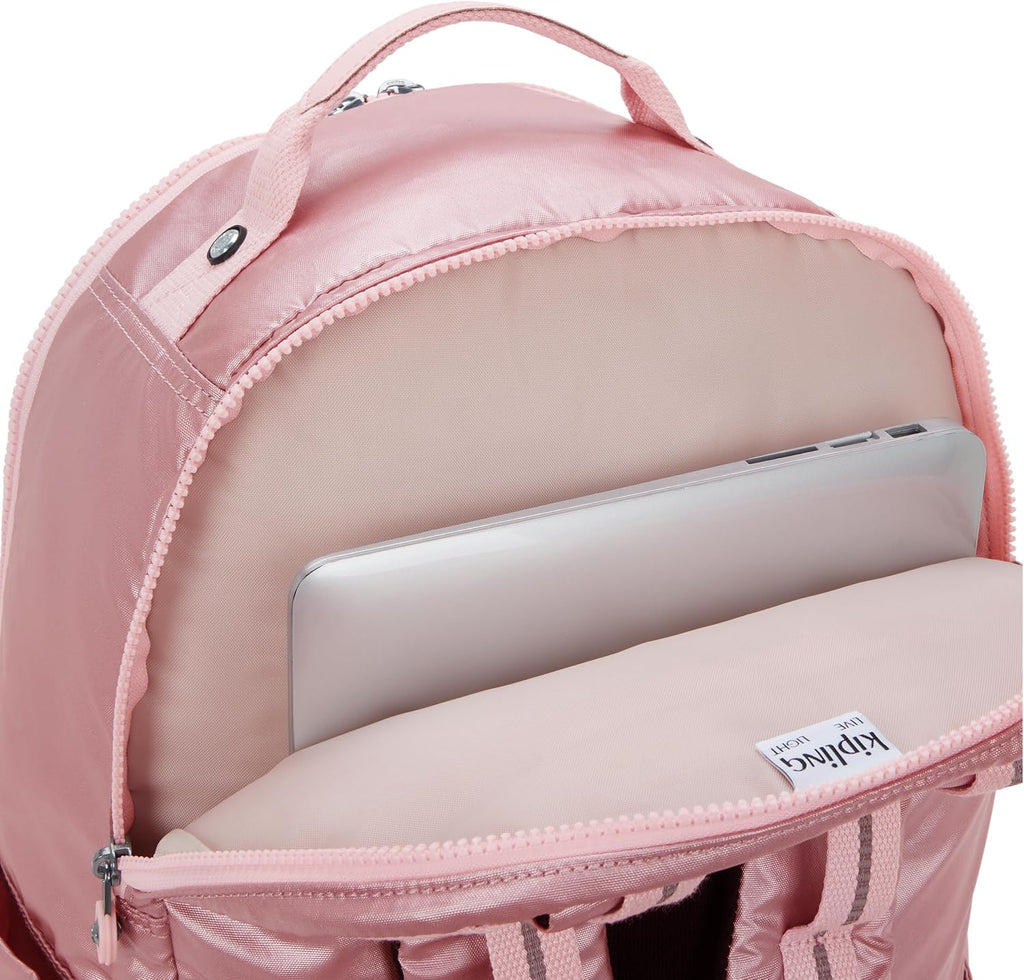 Kipling Women's Seoul Extra Large Bts 17' Laptop Backpack, Durable, Roomy with Padded Shoulder Straps, Built-In Protective Sleeve