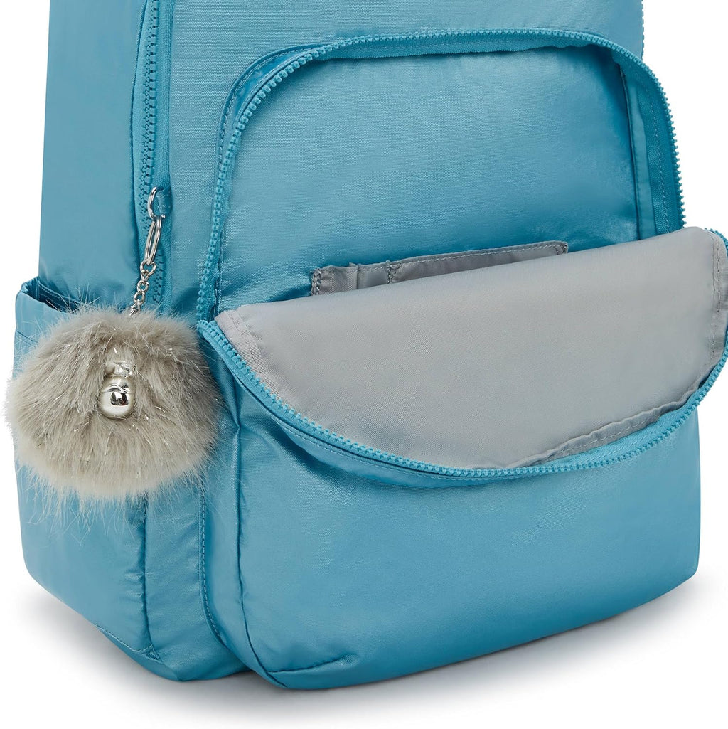 Kipling Women's Seoul 15' Laptop Backpack, Durable, Roomy with Padded Shoulder Straps, Built-In Protective Sleeve
