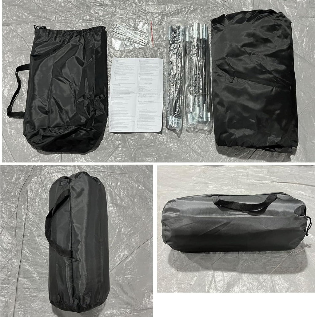 Bicycle Storage Tent Bike Cover Waterproof Outdoor Sheds Outdoor Storage Suitable for motorcycles, gardening tools, lawn mowers(A,220x150x185CM)