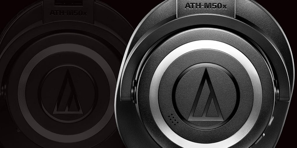 Audio Technica ATH-M50XBT2 Black Total Wireless On-Ear Headphones with 3 Year Amber Protection Plan (2021)