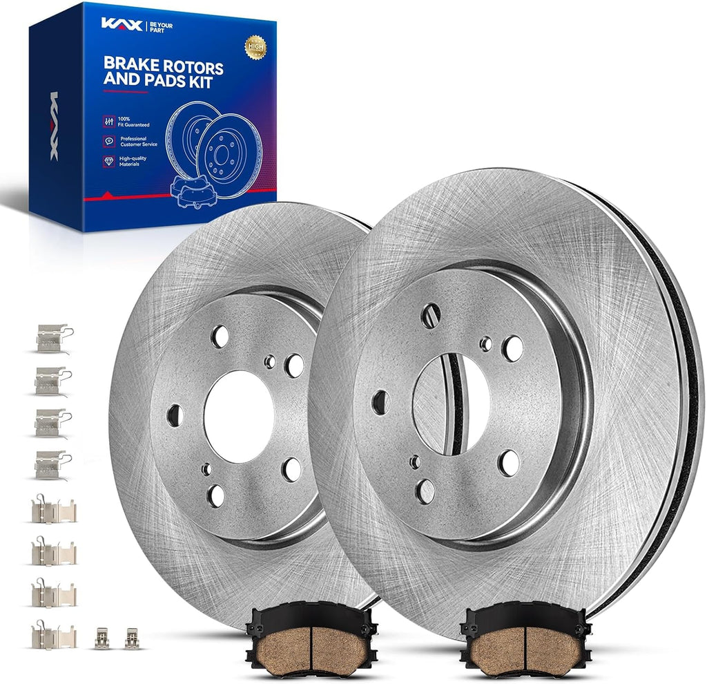 KAX Front Brake Kit for Lexus IS250 2006-2015, 11.65inch Brake Rotors Pads Kit, #31314+D1178 Front Brakes