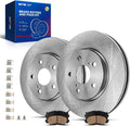 KAX Front Brake Kit for Lexus IS250 2006-2015, 11.65inch Brake Rotors Pads Kit, #31314+D1178 Front Brakes