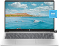 HP Chromebook Laptop Student Business (2023 Model), 15.6' HD Display, Quad-Core Intel N200 Processor (Upto 3.7GHz), 8GB RAM, 64GB eMMC, HD Webcam,WiFi, UHD Graphics, Chrome OS+HubxcelAccessory