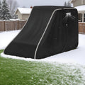 900D Skid Steer Cover Waterproof Heavy Duty, Windproof UV Protection Track Loader Cover Compatible with Bobcat, John Deere, Kubota, Caterpillar, Case, New Holland, JCB, 148 * 75 * 80 inch
