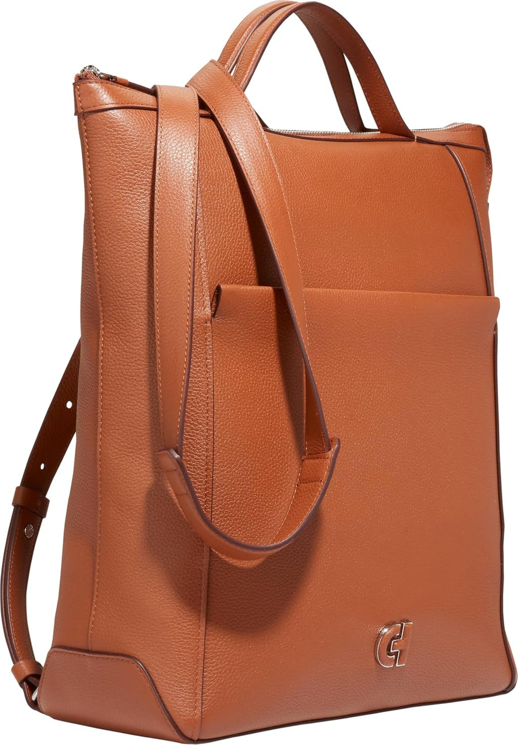 Cole Haan Women's Grand Series Grand Ambition Convertible Backpack, New British Tan