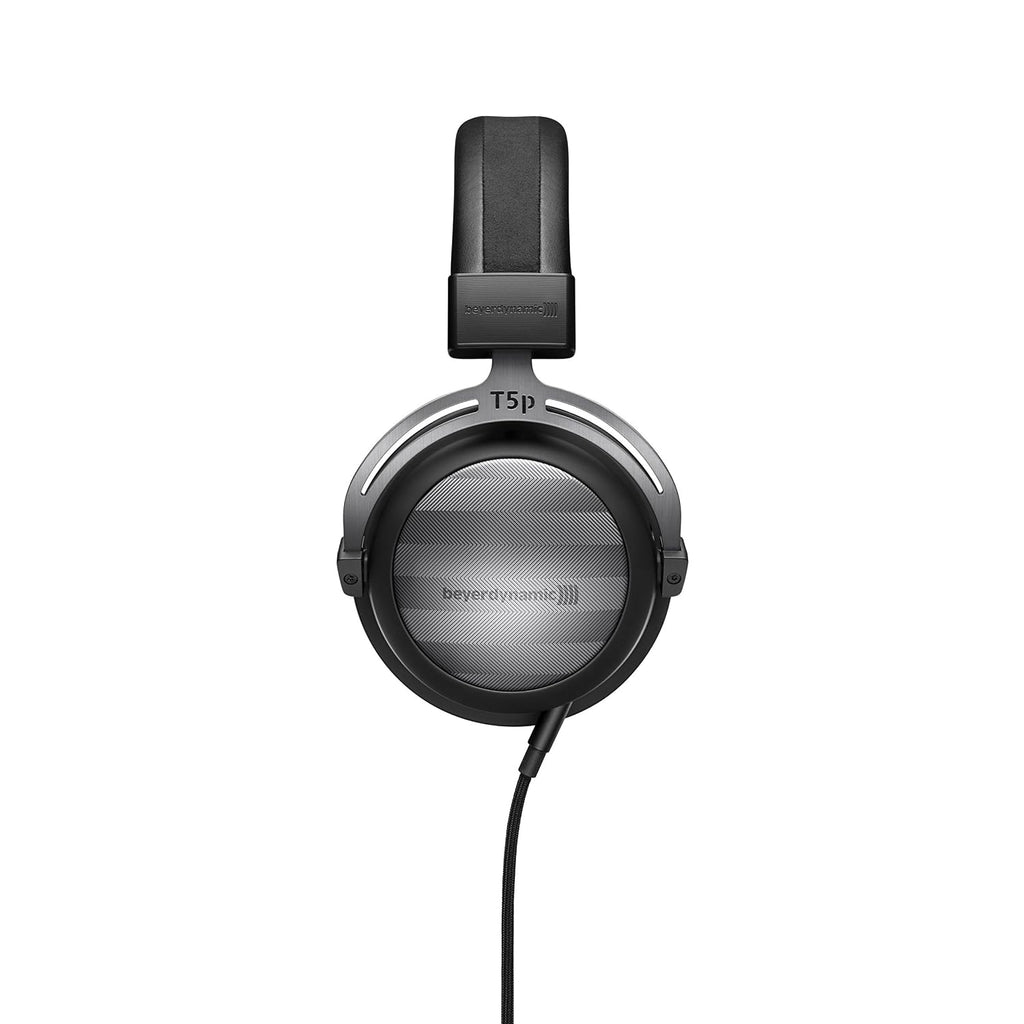 beyerdynamic T 5 p (2nd generation) over-ear stereo headphones. Enclosed design, pluggable cable, high-end