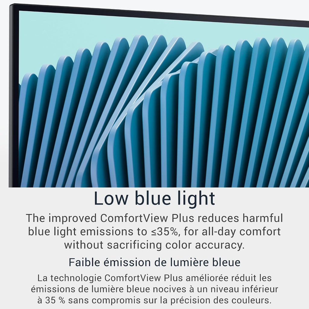 Dell 27 Plus 4K USB-C Monitor - S2725QC - 27-inch 4K (3840 x 2160) 120Hz 16:9 Display, AMD FreeSync Premium, Integrated Speakers, 1500:1 Contrast Ratio, Comfortview Plus - Ash White (Renewed)
