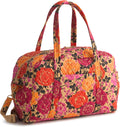 Vera Bradley Women's Miramar Weekender Travel Bag - Premium Cotton