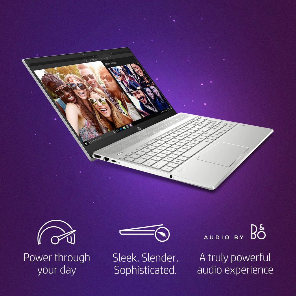 HP Pavilion Laptop, 15.6' Full HD IPS Touchscreen, 10th Gen Intel Core i5-1035G1 Processor up to 3.60GHz, 12GB RAM, 512GB PCIe NVMe SSD, Backlit Keyboard, HDMI, Wireless-AC, Bluetooth, Windows 10 Home