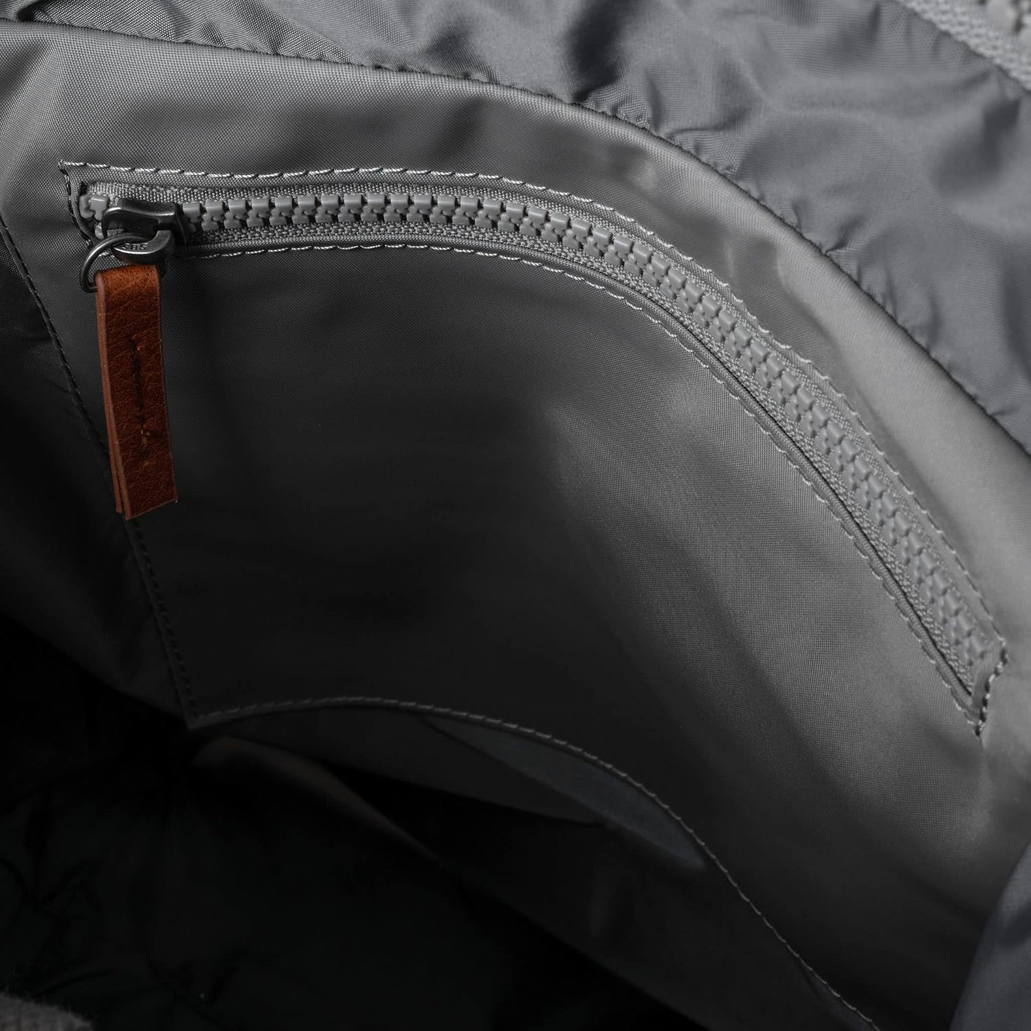 ORI LONDON Travel Backpack - Medium Nylon Rolltop Backpack for Men & Women for Laptop & Accessories - The Canfield, Stormy Gray