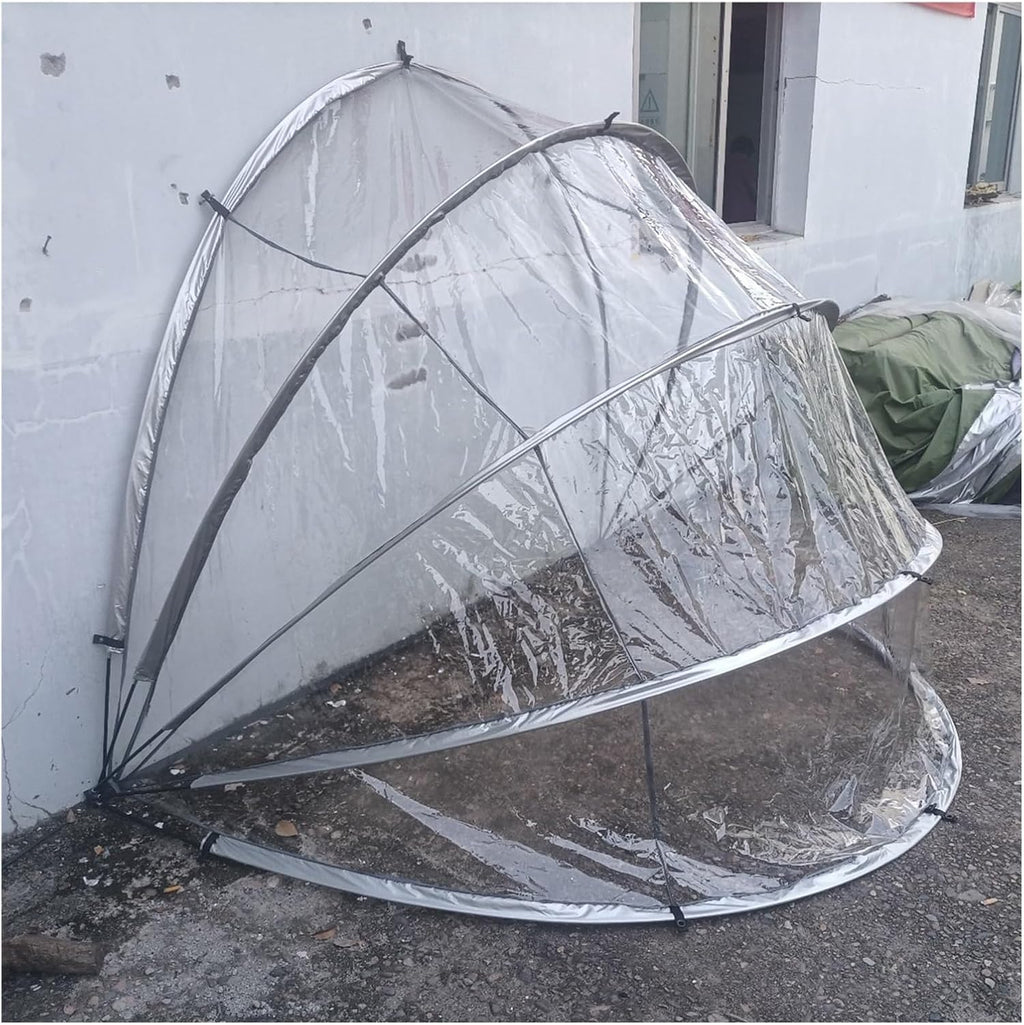 Bike Cover Waterproof Outdoor Waterproof Oxford Fabric Storage Tent For 2 Bikes for Motorcycle,Garden Tools,Toys,Lawn Mower(D)