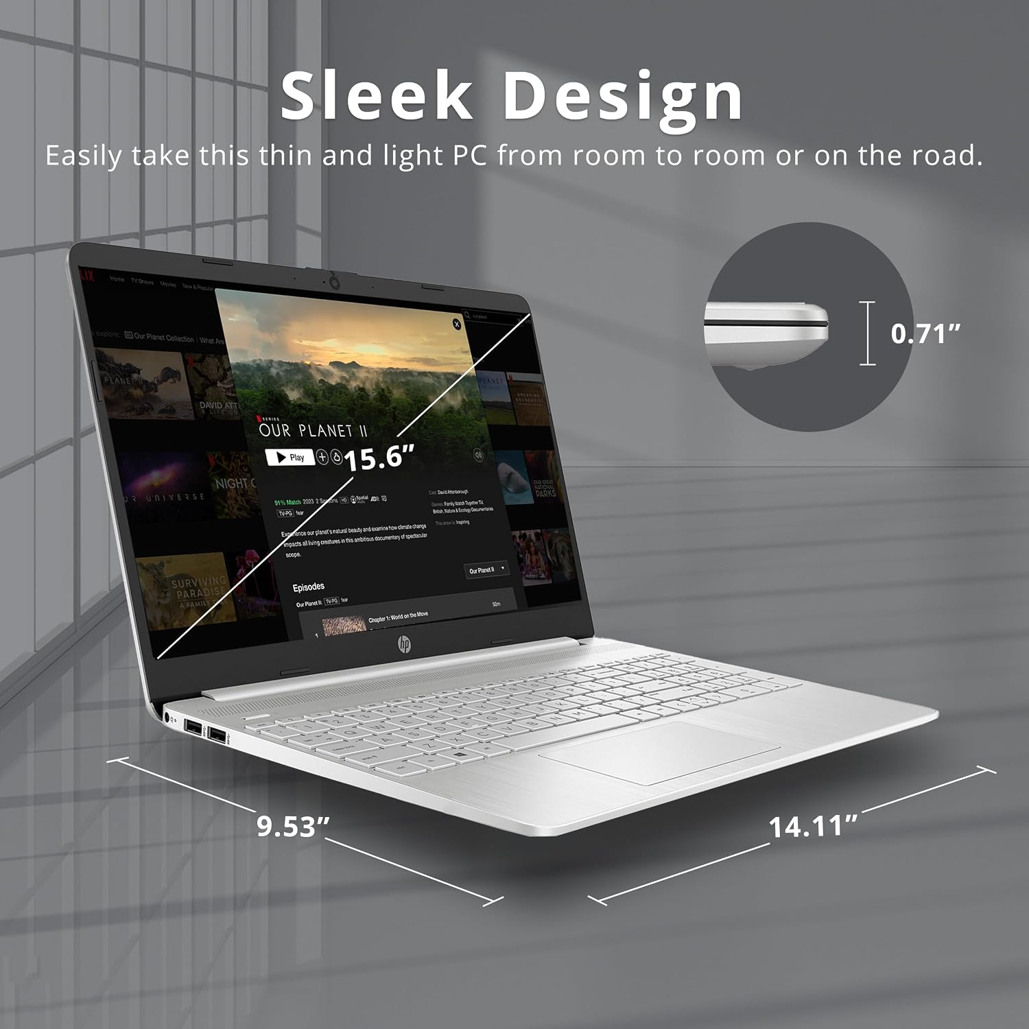 HP 15.6' HD Everyday Laptop, Intel i3-1115G4, 32GB DDR4 RAM, 1TB PCIe SSD, Intel UHD Graphics, HD Webcam, Fast Charge, Full Size Keyboard, Wi-Fi 5, Win 11, Silver (Renewed)