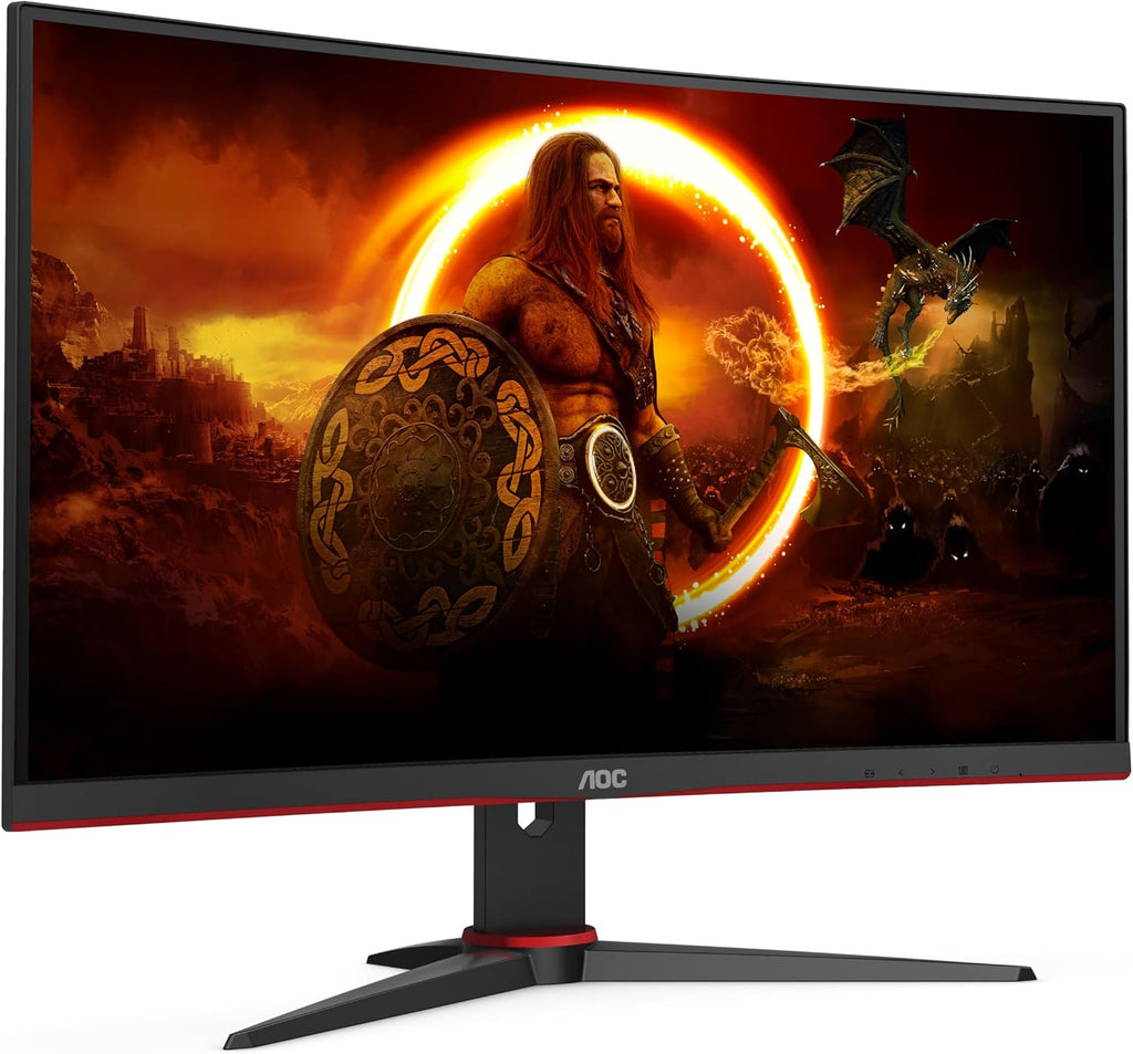AOC - Monitors 23.6 VA 1920X1080 165HZ 1MS C24G2AE 250CDM2 2HDMI 2DP VGA MM