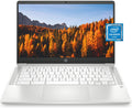 HP Chromebook 14 Laptop, Intel Celeron N4020, 4 GB RAM, 32 GB eMMC, 14' HD Micro-Edge Display, Chrome OS, Thin & Portable, 4K Graphics, Snow White Keyboard (14a-na0023nr, 2021, Ceramic White)