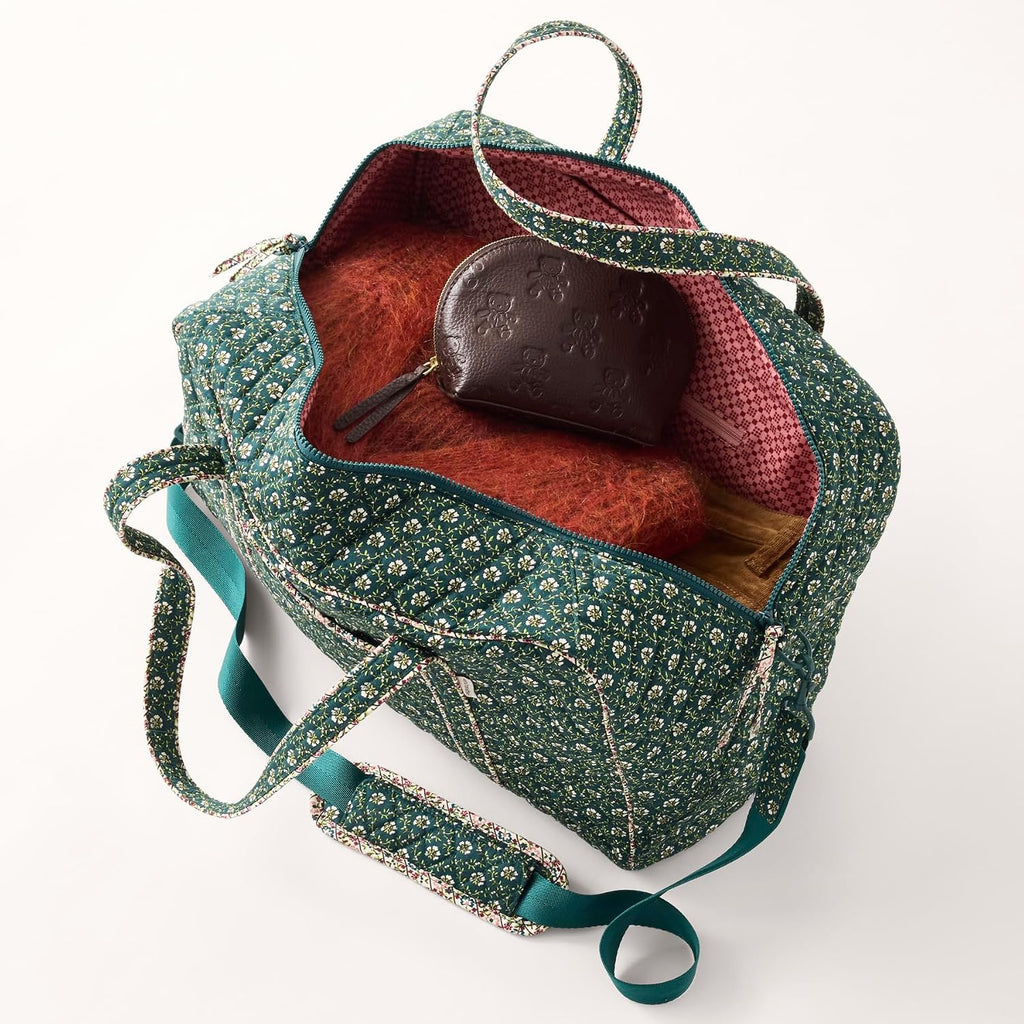 Vera Bradley Women's Miramar Weekender Travel Bag - Premium Cotton