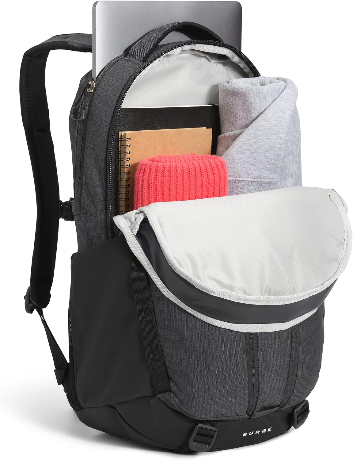 THE NORTH FACE Surge Commuter Laptop Backpack | Daypack With Water Repellent Finish, 16' Laptop Sleeve, Reflective Details