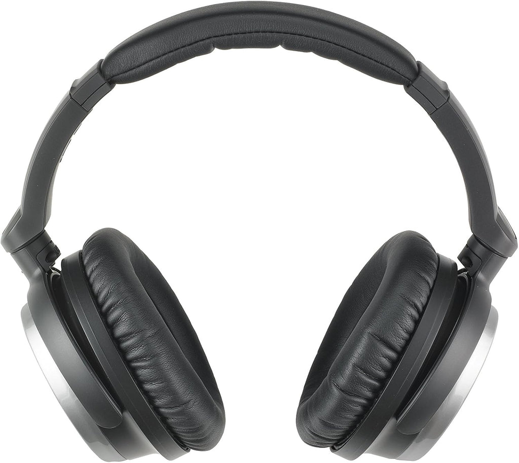 Audio-Technica ATH-ANC7B QuietPoint Active Noise-Cancelling Closed-Back Headphones, Wired, AUD ATH-ANC7B, Black, one Size
