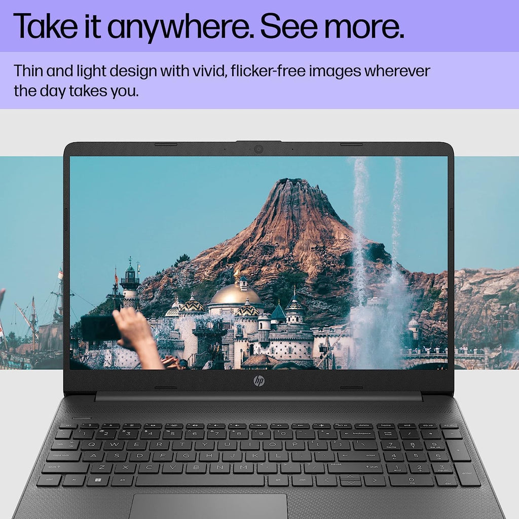 HP 15.6' FHD Display Laptop, 16GB RAM, 1TB PCIe SSD, Windows 11 Pro, Intel 6-Core Processor, Numeric Keyboard, HDMI, USB-C, Webcam, Wi-Fi 6, Fast Charge, w/BWE Accessories