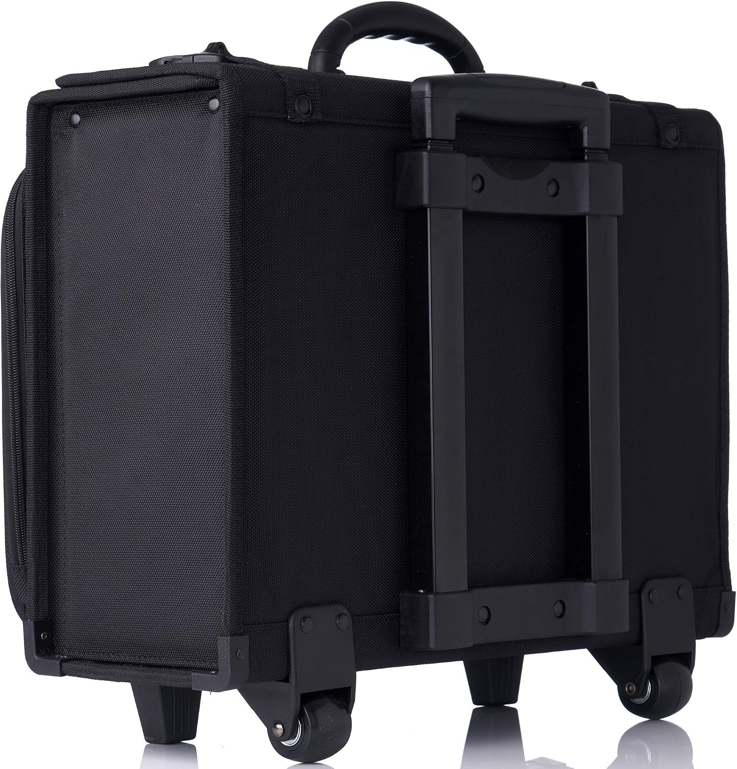 Alpine Swiss Rolling Briefcase | Laptop Bag For Men & Women | Hard Side Catalog Case on Wheels | Legal Size File Dividers | Lawyers Attache Case | Carry-On Overnight Business Travel Bag