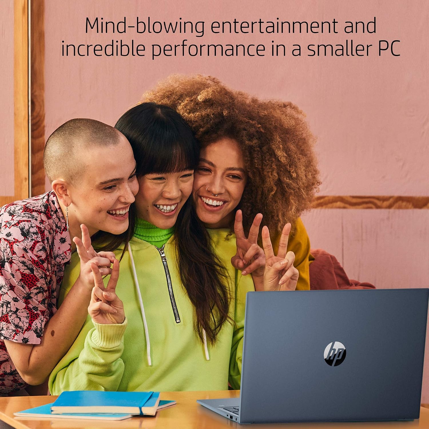 HP Pavilion 15.6' FHD 1920 x 1080 Laptop AMD Ryzen 5 5500U 8GB SDRAM 512GB SSD Windows 10 Horizon Blue