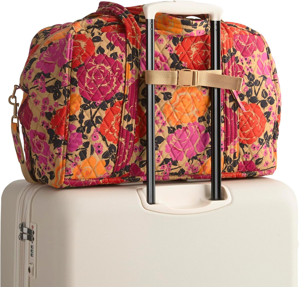 Vera Bradley Women's Miramar Weekender Travel Bag - Premium Cotton
