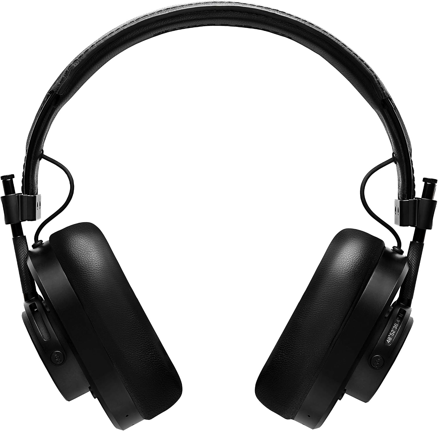 MASTER & DYNAMIC MH40 Wireless Over-Ear Headphones - Noise Isolating with Mic - Professional Studio Headphones with Bluetooth Capability, Black