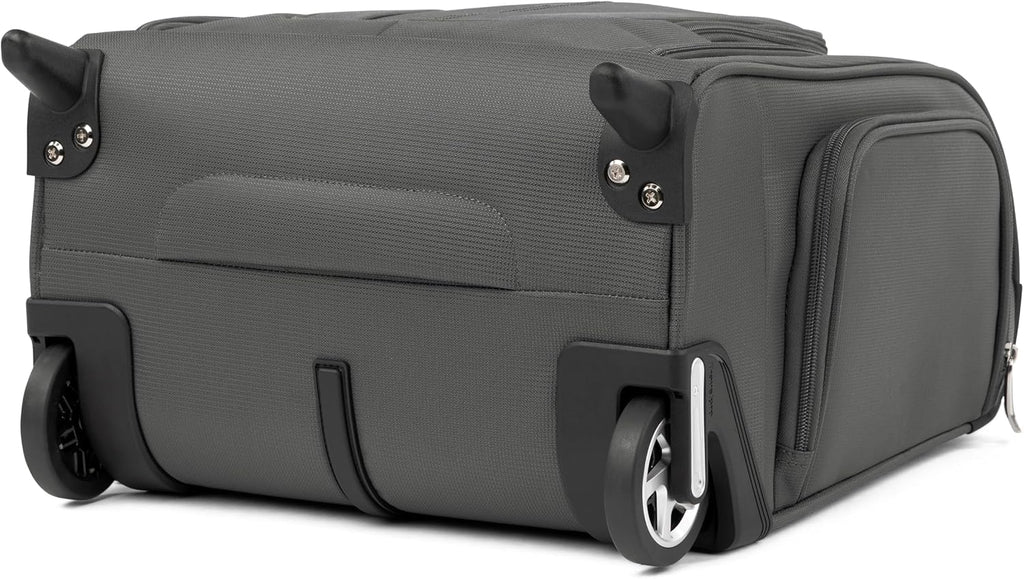 Travelpro Luggage Maxlite 5 Softside Lightweight Rolling Underseat Compact Carry on Upright 2 Wheel Bag, 15-Inch — Shadow Grey