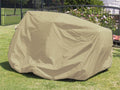 Covermates Elite Zero‑Turn and Riding Lawn Mower Cover – Heavy‑Duty Polyester All‑Weather Outdoor Protection Water‑Resistant, Drawcord, & Breathable Vent, 58W x 82D x 52H, Khaki