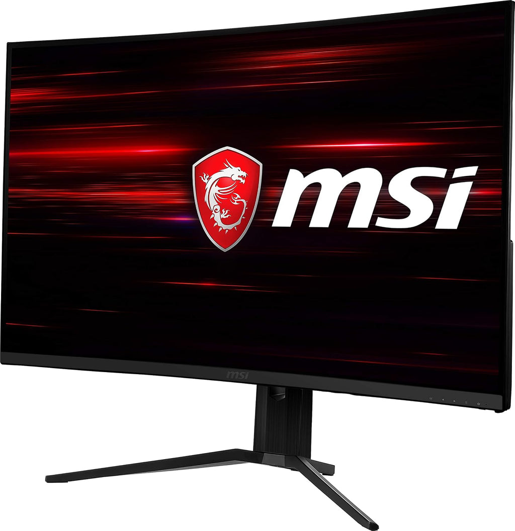 MSI Non-Glare Narrow Bezel Screen 16: 9 Aspect Ratio 2560 X 1440 (QHD) 144Hz Refresh Rate 1ms 2K Resolution 32' Freesync Curved Gaming Monitor (OPTIX MAG322CQRV), Black