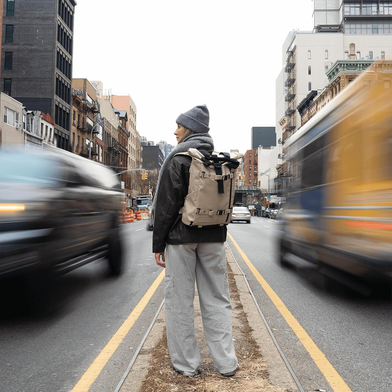 WANDRD All New PRVKE EDC Backpack: Everyday Carry Travel Backpack with Quick Laptop Access, Rolltop Expansion