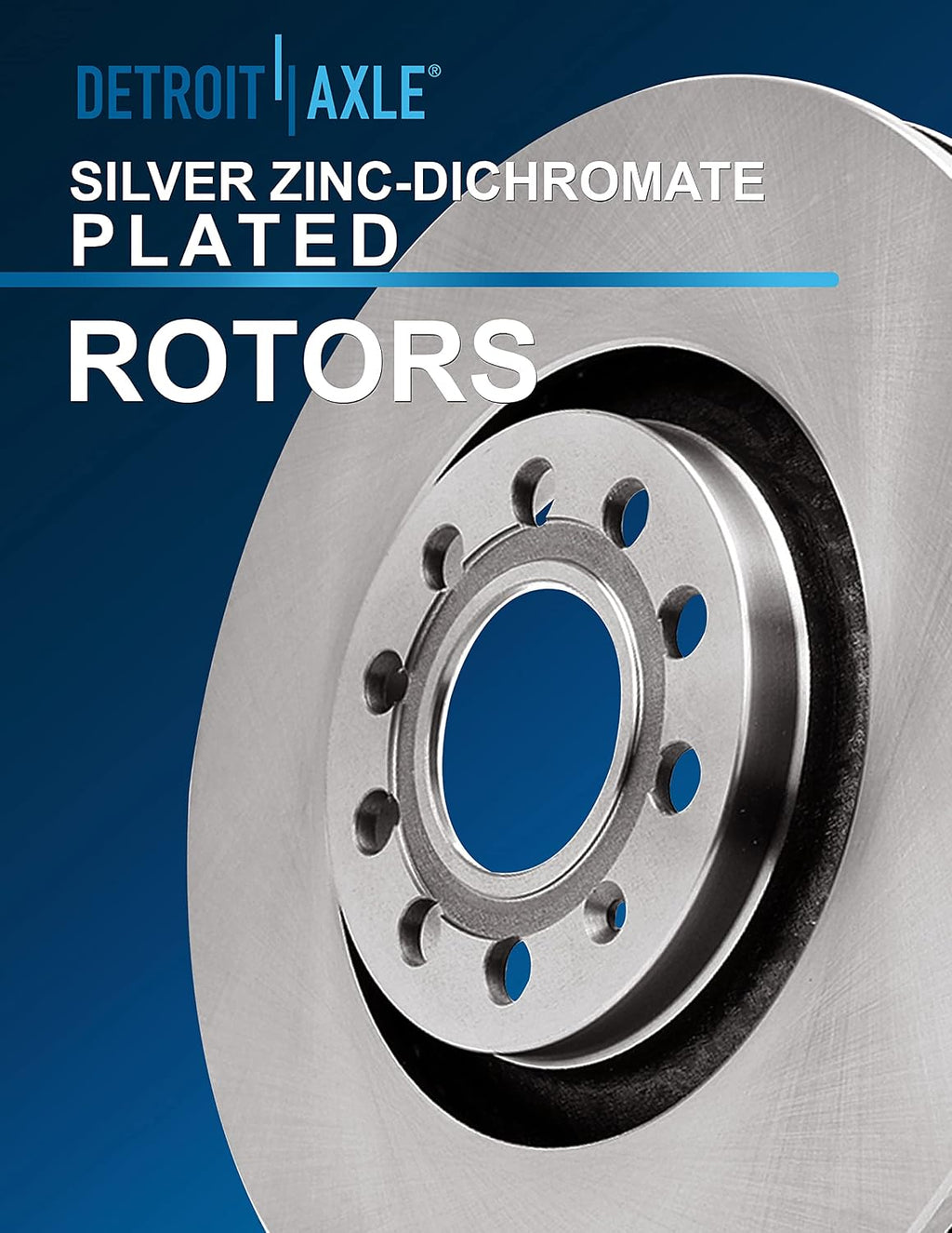 Detroit Axle - 2.0L Brake Kit for Volkswagen Jetta 2012 2013, Disc Brake Rotors Ceramic Brakes Pads Replacement : 11.02' inch Front and 9.96' inch Rear Rotors