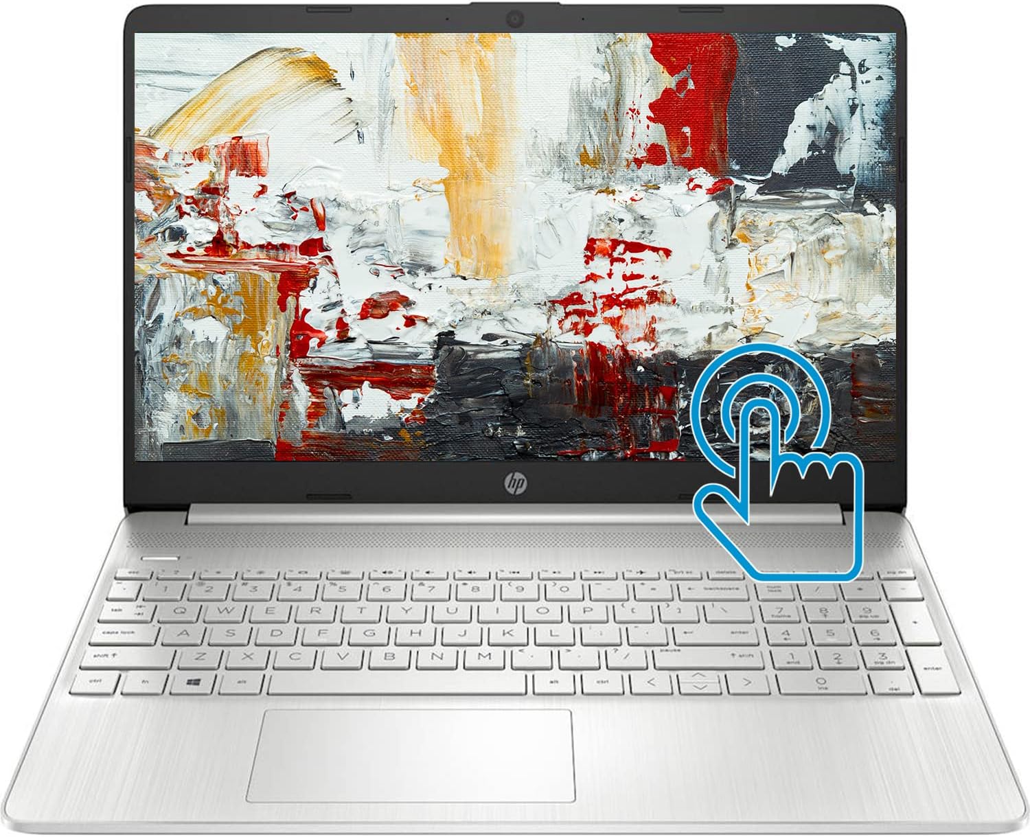 HP Business Laptop, 15.6' HD Touchscreen, Intel Core i3-1115G4 Processor (Up to 4.10 GHz), 8GB RAM, 256GB SSD, 11 Hr Battery Life, Micro-Edge, Anti-Glare Screen, Thin & Portable, Win 11