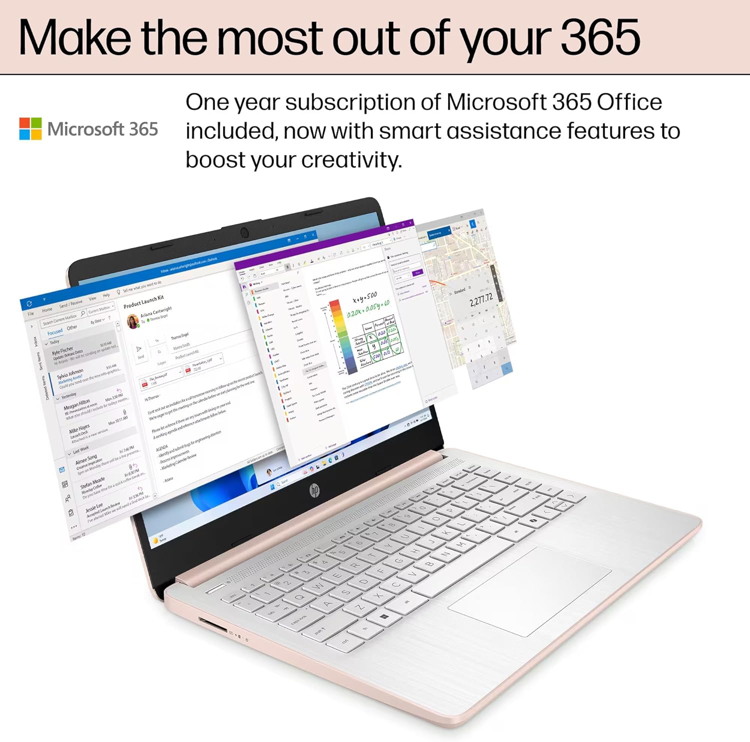 HP Stream 14' HD Laptop for Student & Home (14' LED, 1-Year Office 365, Intel 4-Core N150 (>N4120), 4GB RAM, 64 GB eMMC, 11-Hr Long Battery Life, Fast Charge, Webcam, Win 11 S