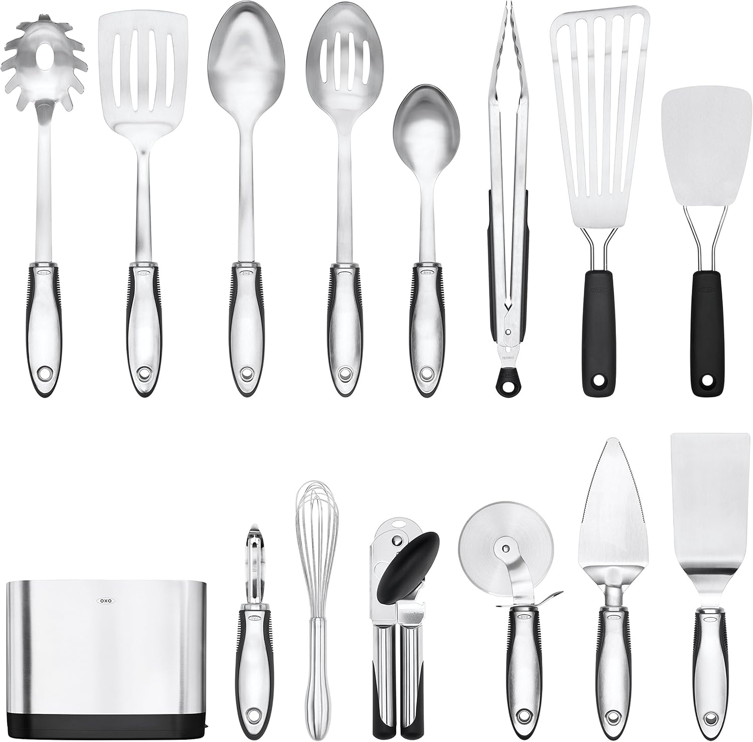 OXO SteeL 15 Piece Utensil Set