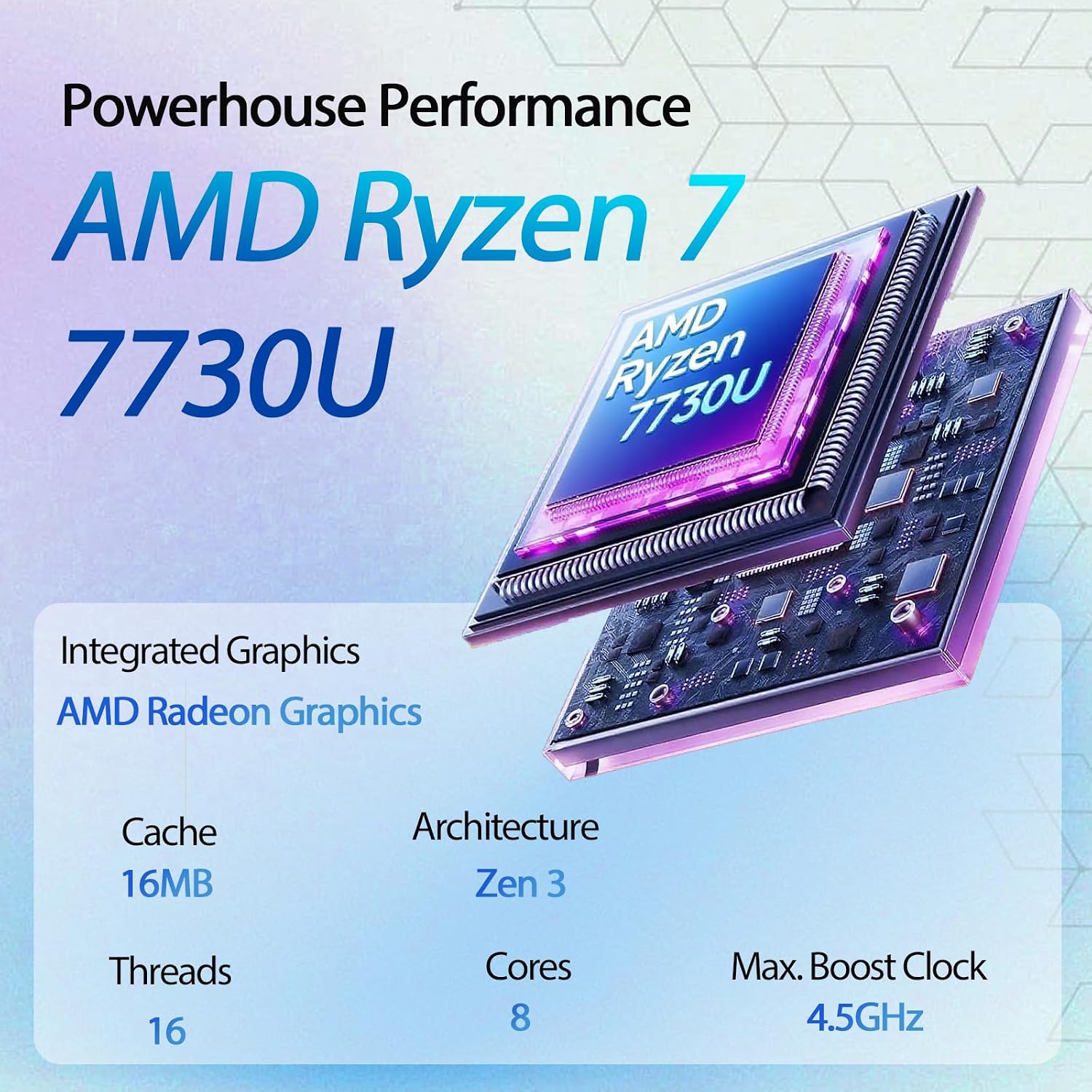 HP Flagship 15.6' Touchscreen Business Laptop, AMD Ryzen 7 7730U, FHD Anti-glare Display, AMD Radeon GPU, AI Noise Reduction, Lightweight, Copilot, Wi-Fi 6, Win 11 Pro, 64GB RAM + 2TB SSD, Accessories